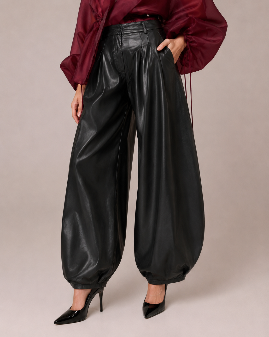 Pantalon Ballon Imperméable – Taille Haute