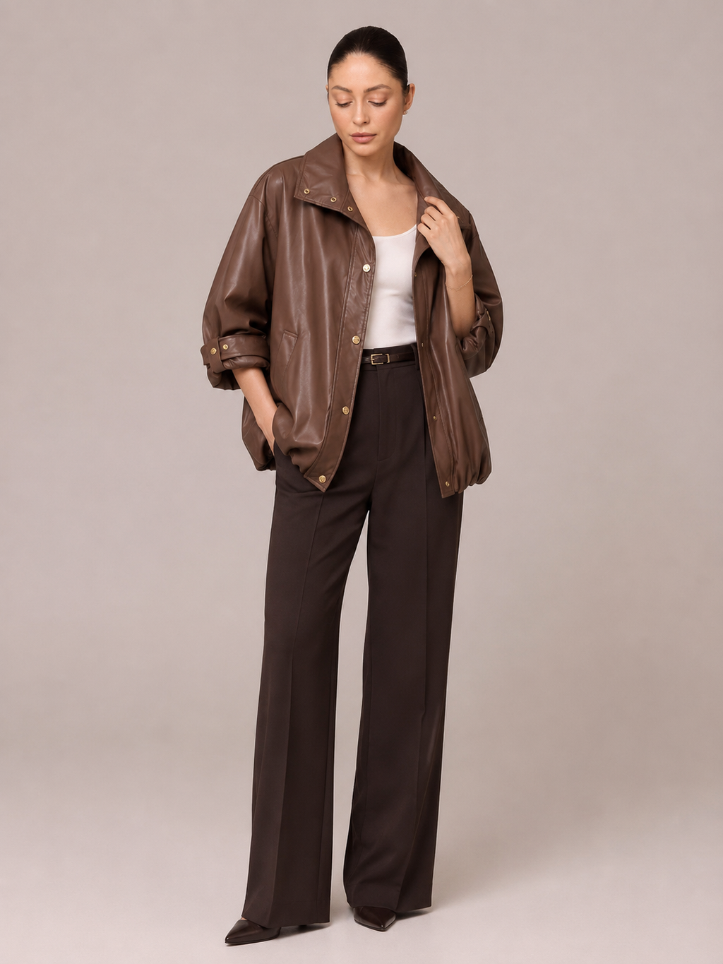 Veste-Chemise Imperméable – Coupe Oversize